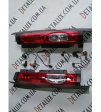 Комплект задніх Ліхтарів (для заміни старішого зразка на новіший) 8200415251, 8200415250 на Opel Vivaro, Renault Trafic, Nissan Primastar, Рено Трафік, Опель Віваро, Нісан Примастар 2001 — ≥ г. В. 1.9cdti,1.9dci, 2.0dCi, 2.5dci